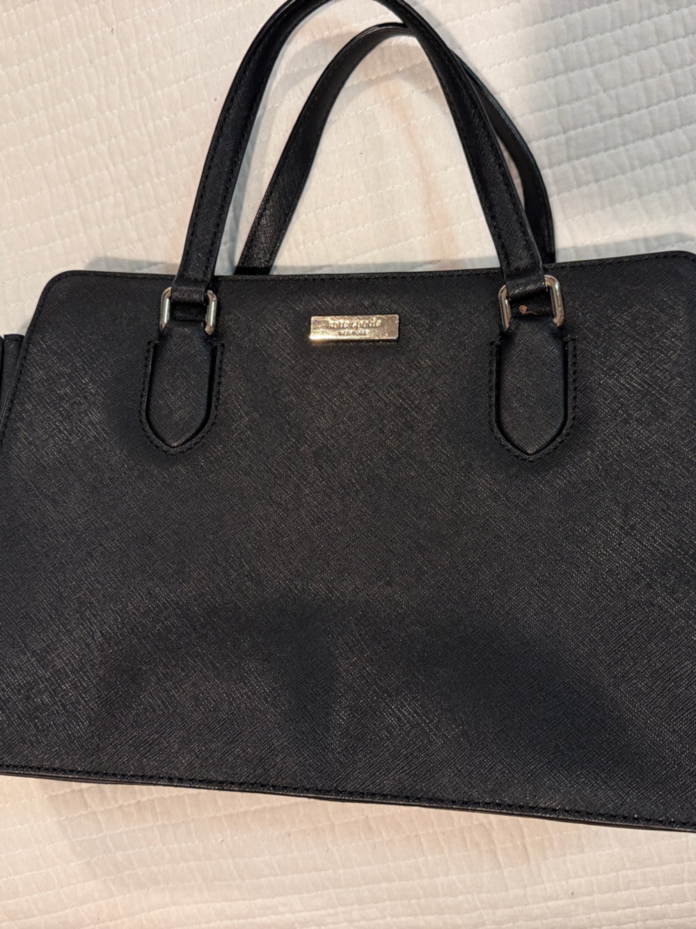 Kate Spade Laurel way satchel Black